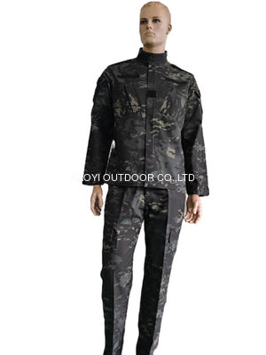 Black ACU Military Uniform