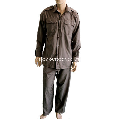 Buy Shirt Set Workwear Uniform tactical Trianing Set Casual Style Machine Washable online manufacture