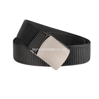 Buy Outdoor Men's Combat Tactical Duty Belt Metal Buckle Nylon Quick Release Waist Belt online manufacture