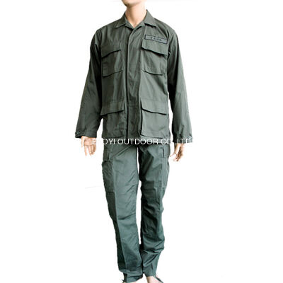 Buy Ripstop Fabric BDU tactical Uniform For Venezuela Army In Polyester Cotton Fabric online manufacture