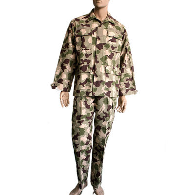 Buy Rip Resistant BDU Military Uniform Breathable For Nigeria Army Outdoor Activities online manufacture