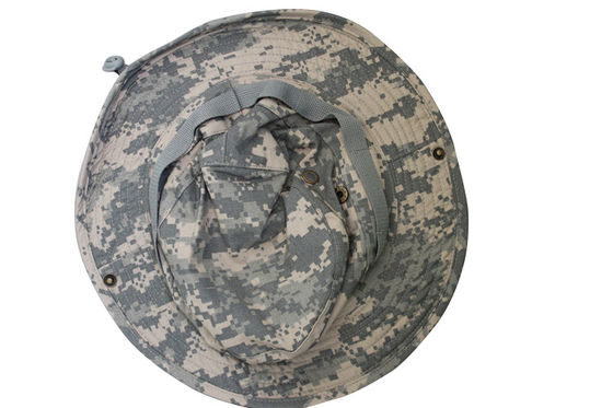 Buy Jungle Military Boonie Cap Camouflage Bucket Hats With Strings online manufacture