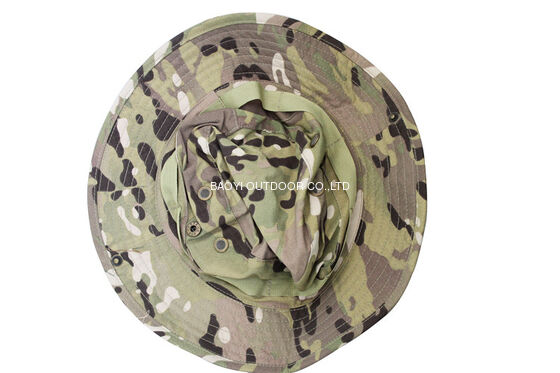 Buy Camouflage tactical Jungle Hats Jungle Bucket Boonie Cap With Strings online manufacture