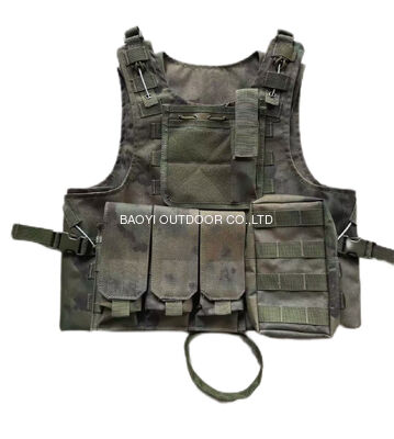 Buy Camouflage Tactical Police Security Vest Bulletproof For Military Training online manufacture