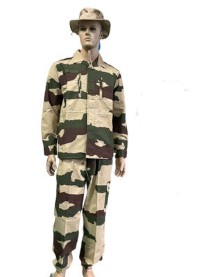 Buy Ripstop French Military Uniform Tactical Uniform F1 Style With TC 65 35 Fabric Material online manufacture
