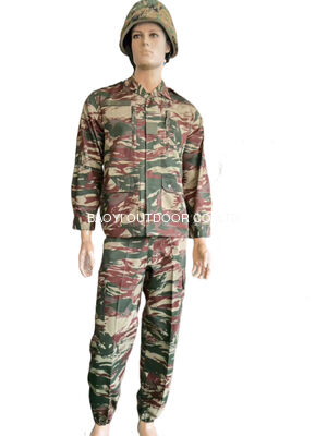 Buy Ripstop / Twill Fabric French tactical Uniform In Lizard Camo F2 Style online manufacture