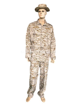 Buy 50 / 50 Nylon Cotton Fabric ACU tactical Uniform Set For Saudi Army 200gsm online manufacture