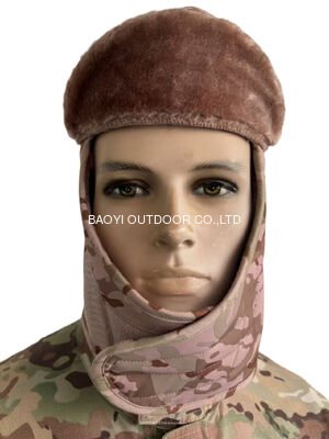 Buy Men'S Hunting Winter Camouflage Military Caps Windproof With Fur online manufacture