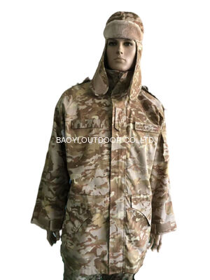 Buy Polyester / Cotton M65 Military Winter Jacket Functional Waterproof For Kuwait Army online manufacture