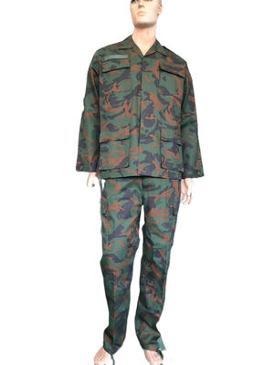 Buy Woodland Camo Functional BDU Military Uniform For Combat And Outdoor Activities online manufacture