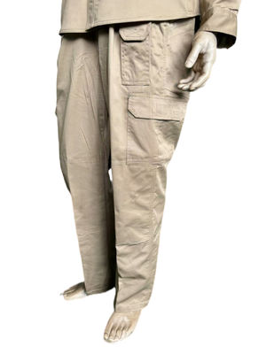 Buy Khaki Military Outdoor Combat Men'S Trousers With Cargo Pockets online manufacture