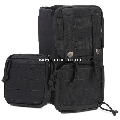 Buy Laser Storage Drawstring Tactical Magazine Bag With Adjustable Waist Belt And Waist Bag online manufacture