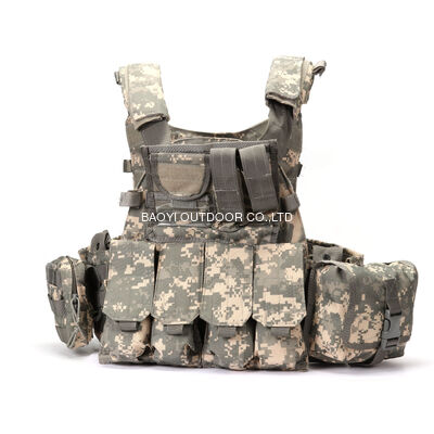 Buy Camouflage Tactical Combat Vest 1000D Fabric Multifunctional for CS Field Protective online manufacture