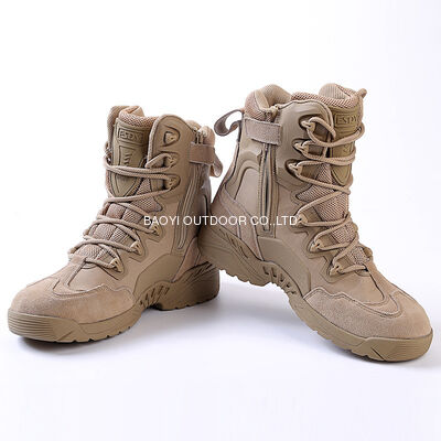 Buy High Top Hiking Cow Leather Military Boots For Both Men And Women Outdoor Sports online manufacture