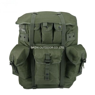 Buy Iron Frame Olive Green Tactical Backpack For Outdoor Camping online manufacture