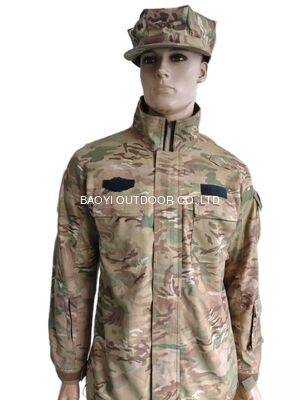 Buy Fashion Camo tactical Jacket With Zipper And Velcro For Comfortable Wear online manufacture