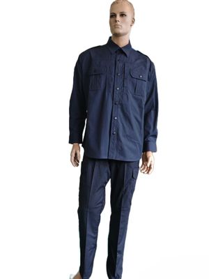 Buy Industrial Work Uniform Navy Uniform Set Cotton And Polyester FabricTactical Workwear Uniform Police Uniform Work Uniform For Men Outdoor Work Clothes online manufacture