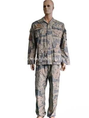 Buy Outdoor Workwear Tactical 6 Pockets Camouflage BDU tactical Uniform 65 Polyester 35 Cotton online manufacture
