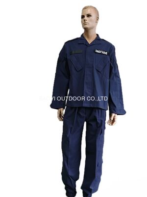 Buy Navy ACU tactical Uniform 65 Polyester 35 Cotton Tactical Field Uniform Ripstop and Breathable online manufacture