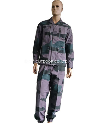 Buy Breathable and Abrasion Resistant French tactical Uniform Set in Stealth Purple F1 Combat System for Comfort and Protection online manufacture