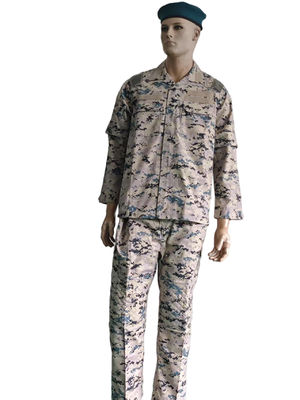 Buy Tactical BDU Military Uniform Field Training Uniform Set Twill And Rip Stop Fabric Cotton Polyester Material online manufacture