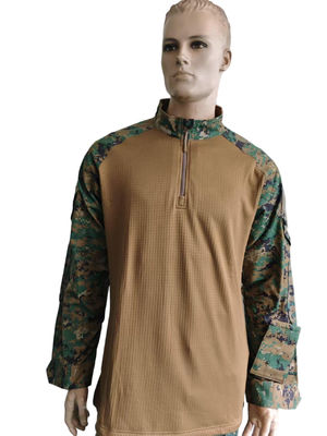 Buy Military Style Camouflage Combat Suit Training Top Breathable Training Camouflage Clothing online manufacture