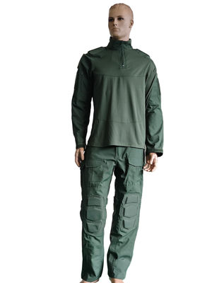 Buy Green Frog Style Multi Purpose Tactical Training Uniform Set Long Sleeve Tactical Uniform for Men online manufacture