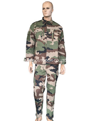 Buy F2 Tactical Combat Uniform Set Camouflage Breathable Anti Static Formal Woven Fabric Uniforms French tactical Uniform online manufacture