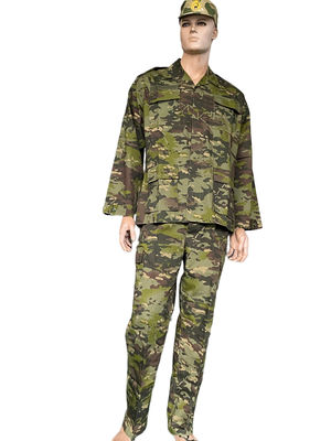 Buy Custom 65 Polyester 35 Cotton BDU Long Sleeve Tactical Combat Suit Jacket Camo Pants online manufacture