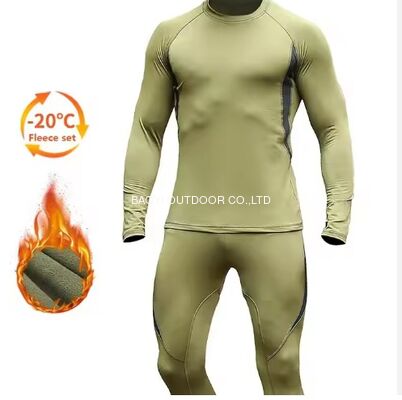 Buy 2025 New Design 210 gsm Camouflage Pattern Knitted Stretch Fabric Thermal Underwear for Tactical Uniform online manufacture