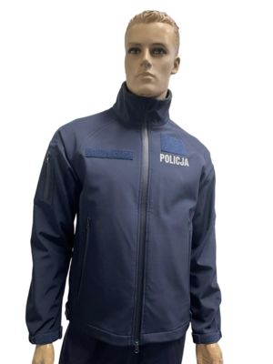 kopen Navy blue outdoor windproof softshell tactical jacket uniform thermal jacket for Poland Police design online manufacture