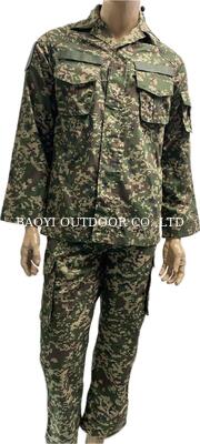 Buy Lightweight Ripstop Camouflage Uniform Set Long Sleeve Combat Suit for Army Training online manufacture