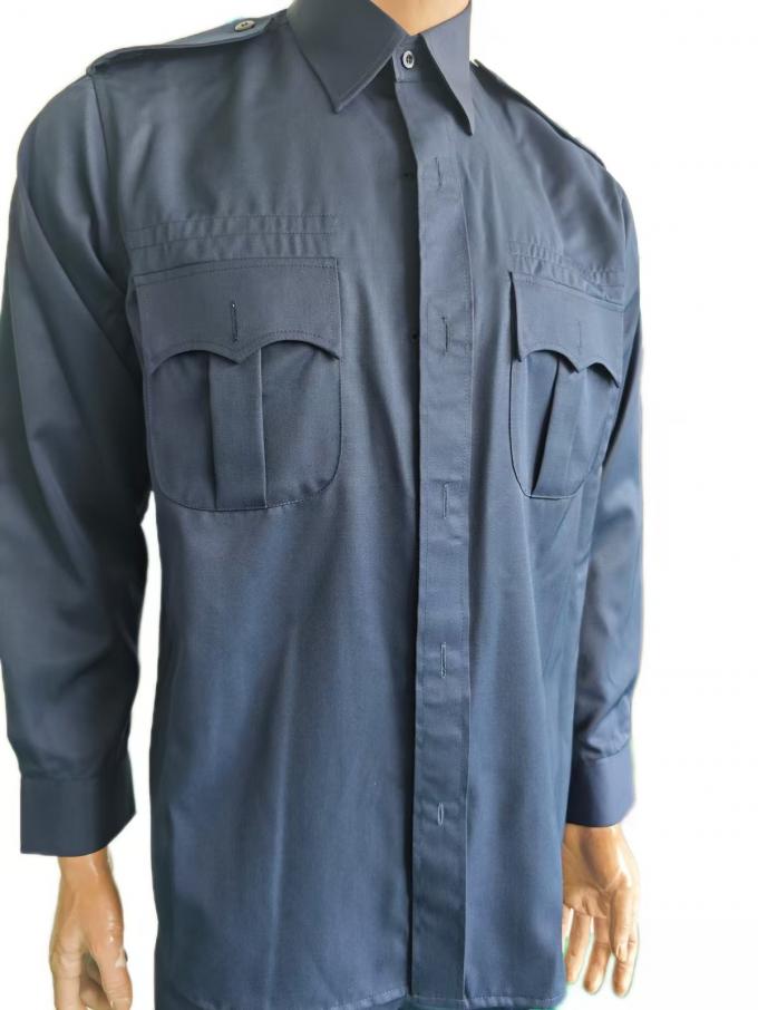 Blue Color Uniform Blue Navy Ceremonial Uniform 45 Wool 55 Polyester With Straight Legged ...